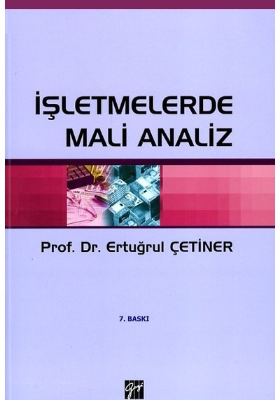 İşletmelerde Mali Analiz Ertuğrul Çetiner