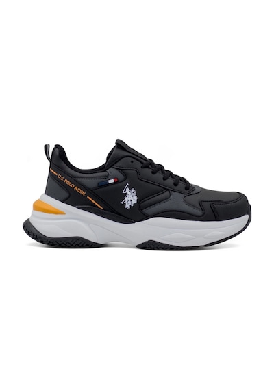 U.s. Polo Assn. Solıdar 5pr Erkek Sneaker Siyah
