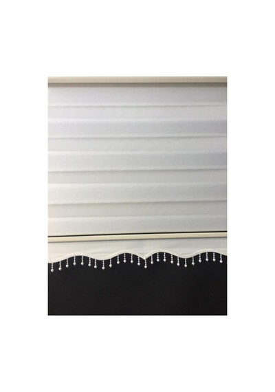Pliseli Zebra Stor Perde Beyaz - 97251550 Beyaz