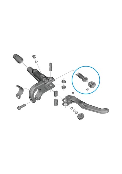Shimano Bl-m9120 / 8100 / 7100 Fren Kolu Yağ Diyafram