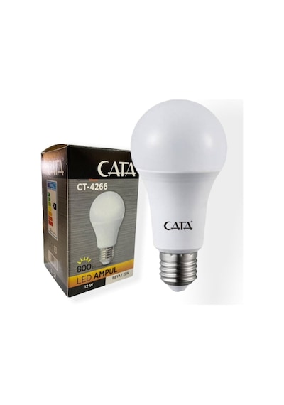 12w Led Ampul E27 Duy Ct-4266 Beyaz Işık