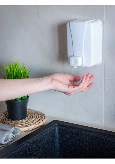 Palex Sıvı Sabun Dispanseri Duvara Monte 500 Ml 257484408 Beyaz