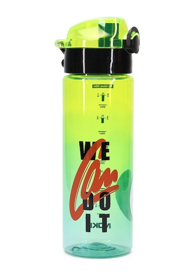 Su Matarası Tritan Geniş Ağız Su Şişesi We Can Do İt Spor Matarası Suluğu Bpasız 550 Ml Yeşil 0100