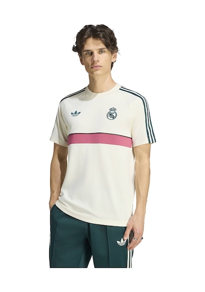 Adidas Real Madrid Originals Erkek Bej Futbol T-shirt Kg2973
