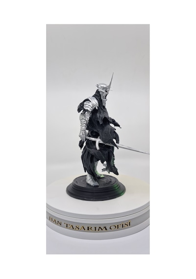 Witch King Angmar Nazgül Sauron Yüzüklerin Efendisi 26 Cm 2 Silahlı Figür