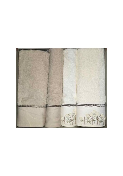 Dıtsy Garden Krem Bej-bel Best Set Hamam Takımı