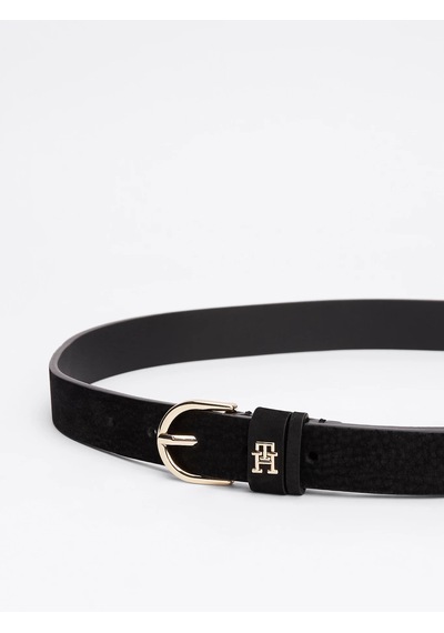 Tommy Hilfiger Tommy Hılfıger Kadın Kemer Aw0aw16838-bds Siyah