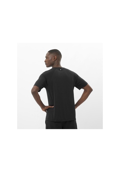 Salomon Shakeout Core Erkek Koşu Tişört Black Lc2423700 Siyah