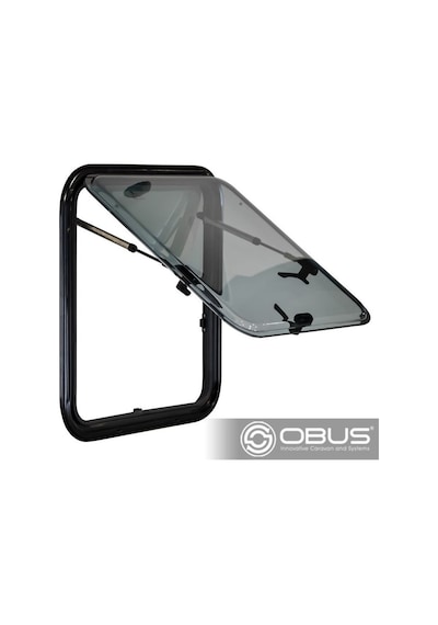 Obus Karavan Berhimi 450500 Karavan Penceresi Amortisörlü Siyah