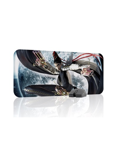 Bayonetta Kaymaz Dikişli Kauçuk Oyuncu Mousepad V1 - 70x30 Xl Gaming Mouse Pad Fare Altlığı