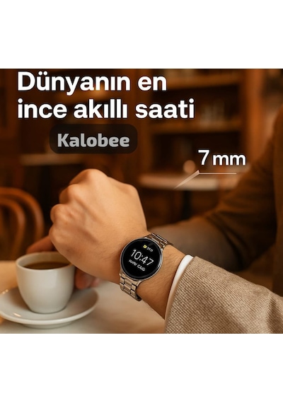 Kalobee SK42 Amoled/400mah Batarya İnce Akıllı Saat