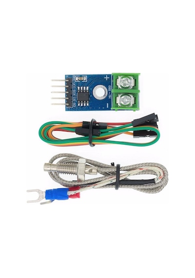 2 Adet Max6675 K Tipi Termokupl Sıcaklık Sensör Modülü Spı Arduino Esp32 Stm32 Uyumlu