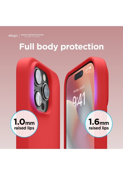 Teknomoda Apple Uyumlu iPhone 14 Kilif Içi Süet Korumali Silikon 386842663