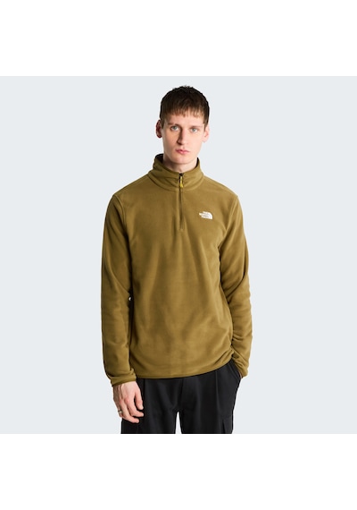 The North Face M Glacıer Fleece 1/4 Zıp Jacket Erkek Sweatshirt Nf0a8d0q2ek1 Kahverengi