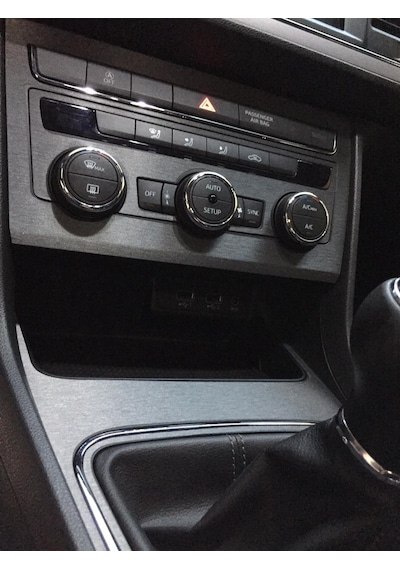 Seat Leon 5F/Mk3 - 2013-2020 Konsol Iç Trim Kaplama Sticker Seti