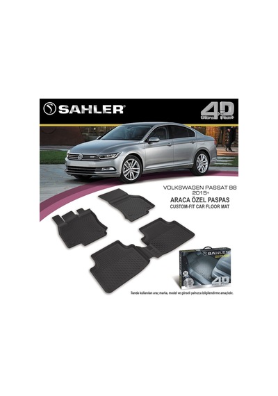 Vw Passat B8 2015- Sonrası 4.5D Havuzlu Paspas Sahler