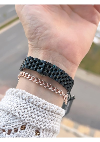 Daniel Klein Çelik Kordonlu 2 Yıl Garantili 3 Atm Suya Dayanıklı Kadın Kol Saati+bileklik Bd.10105.6 Rose Gold