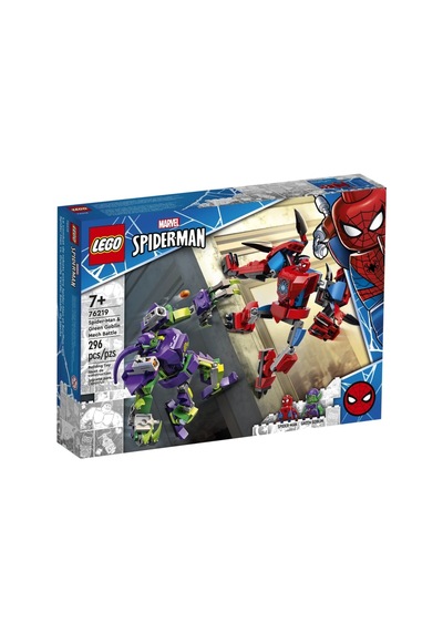 LEGO® 76219 Örümcek Adam ve Yeşil Goblin Robot Savaşı 10 Parça