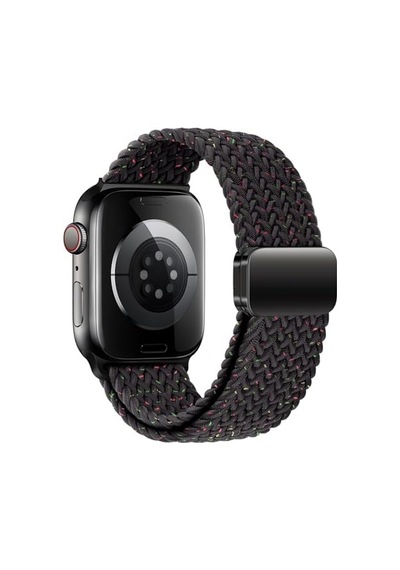 Apple Watch İle Uyumlu Metal Manyetik Tokalı Esnek Ve Konforlu Örgü Kordon Kullanımı Kolay Kayış