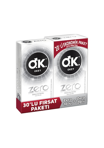 Okey Zero Prezervatif 30'lu
