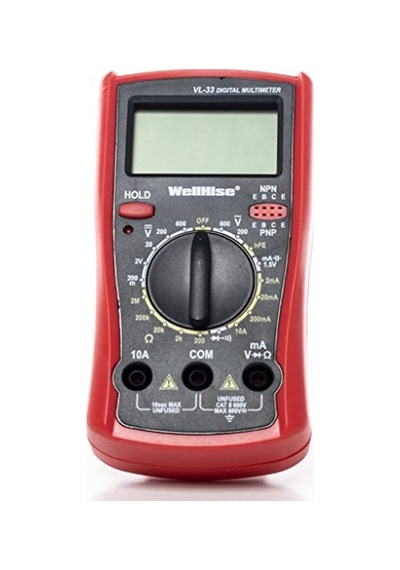 Wellhise Vl-33 Digital Multimetre Ölçü Aleti Avometre
