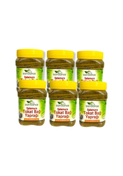 Sarıbahçe Tokat Yaprağı 1,5 kg - 6'Lı Paket (Yeni Sezon)
