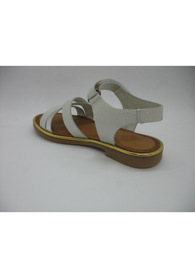 Piarmoni 01319 Deri Ortopedik Gümüş Sandalet 26-30 Gümüş