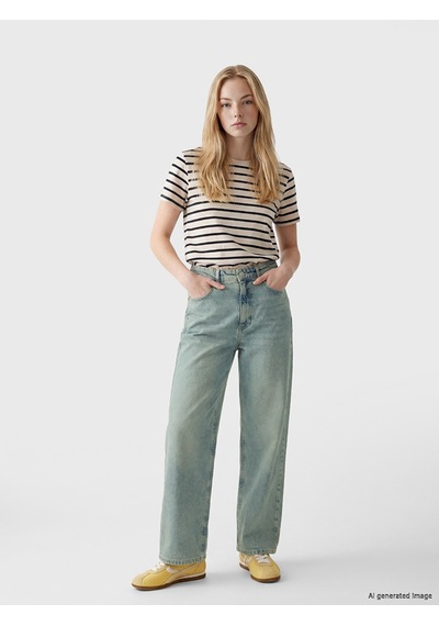 Lcw Jeans İndigo Relaxed Fit Kadın Jean Pantolon