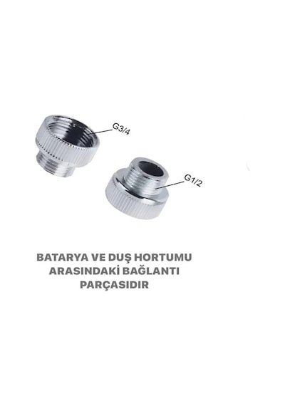 Eca Duş Hortumu Adaptörü 12 34 - 102127092 Diğer