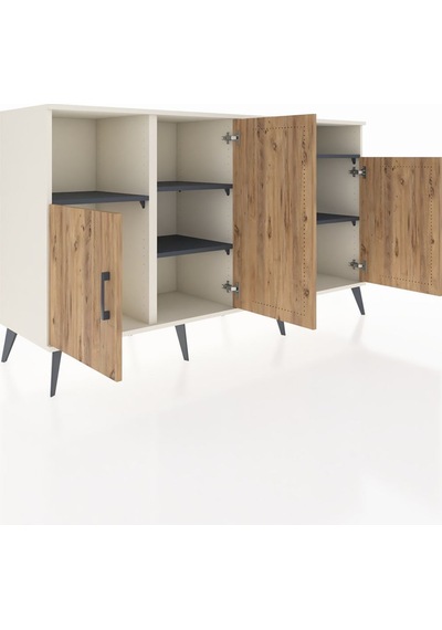 Kronos Konsol 5 Raflı 4 Kapaklı 176x59x99 Aytaşı-çam/antrasit Atlas Çam/antrasıt - Aytası Kronos Konsol 5 Raflı 4 Kapaklı 176x59x99 Aytaşı-çam/antrasit Atlas Çam/antrasıt - Aytası