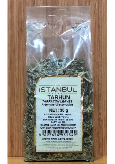 İstanbul Baharat Tarhun 3 x 30 G