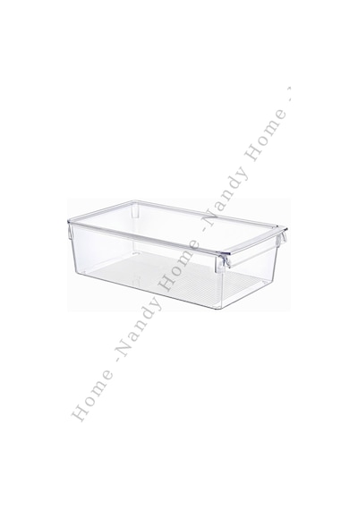 Nandy Home Kapaklı Maxi Tall Clear Buzdolabı & Dolap Içi Düzenleyici Organizer Şeffaf