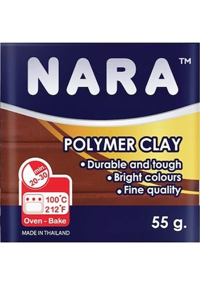 Nara Proto Polimer Kil 55 Gr. Pm46 Brown