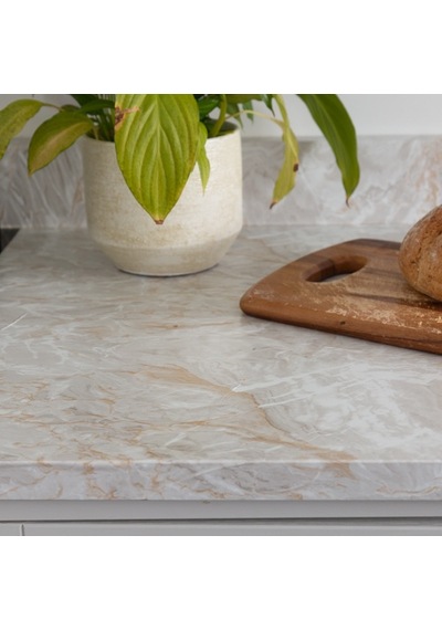 D-c-fix 276-8030 Krem Hareli Kendinden Yapışkanlı Mermer Desen Folyo 67 Cm X 2 Mt