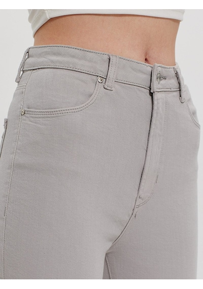 Ltb Dores Slım Mom Jean Pantolon 010095139415579 55243 010095139415579_55243 Açık Gri