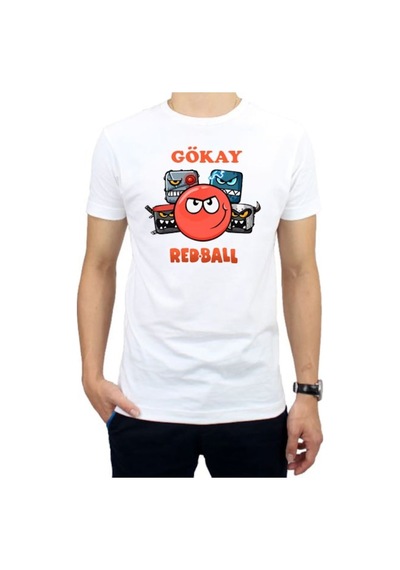 Red Ball 4 Tip 1 Tişört - Kişiye Özel Red Ball 4 Tip 1 Tişört - Kişiye Özel
