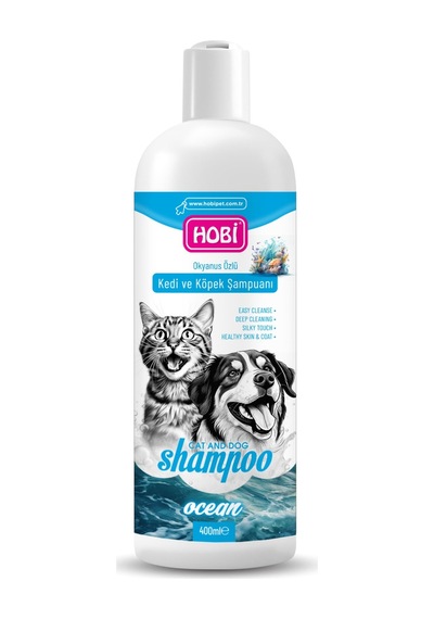 Hobi Okyanus Kokulu Kedi Köpek Şampuanı 400 ML