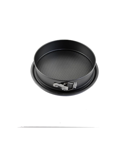 Metal Kelepçeli Yuvarlak Kek Kalıbı 26cm Çok Renkli