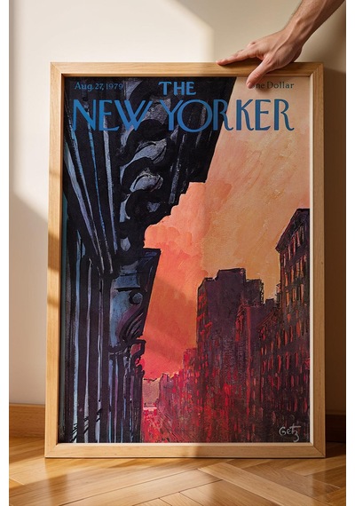The New Yorker Çerçeveli Tablo August 27 1979
