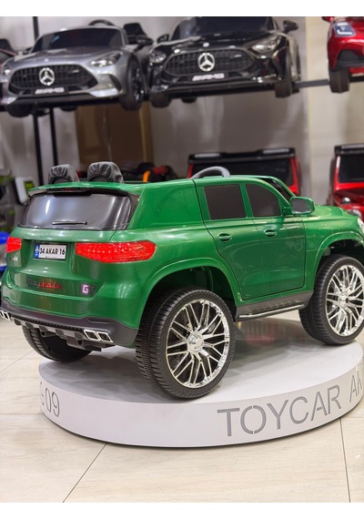 Audi Akülü Araba 0-6 Yaş Özel Plaka Hediye Yeşil