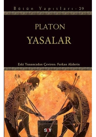 Yasalar - Bütün Yapıtları 29 - Platon - Say Yayınları