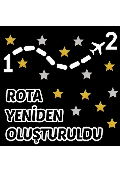 Rota Yeniden Oluştuldu V2 1-2 Okul Panosu Hazır Kesim Figür Seti Tüm Yaşlar