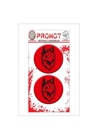 Kurt Tasarım Damla Logo Sticker 02 Diğer