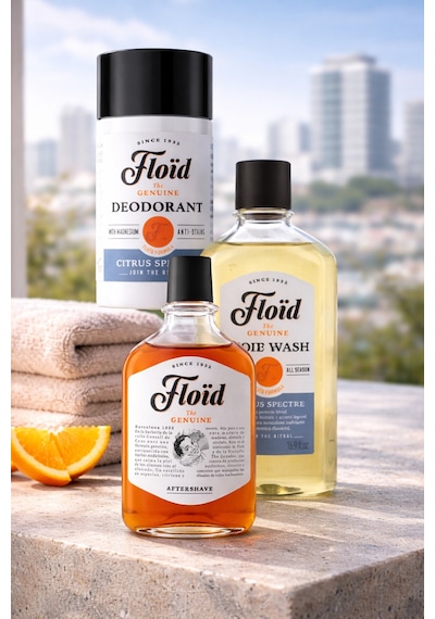 Floid Traş Sonrası Losyon + Duş Jeli + Deodorant Erkek Bakım Seti Karışık Meyve