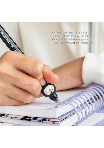 Apli Silinebilir Jel Kalem B2f-penguen Çok Renkli