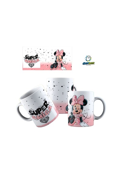 Minnie Mouse Kupa Bardak Tek Adet K0322 Çok Renkli