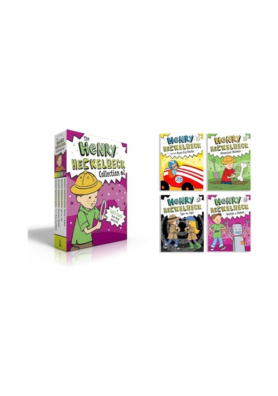 The Henry Heckelbeck Collection 2 Boxed Set : Henry Heckelbeck And The Race Car Derby Henry Heckelbeck Dinosaur Hunter Henry Heckelbeck Spy Vs. Spy Henry Heckelbeck Builds A Robot The Henry Heckelbeck Collection 2 Boxed Set : Henry Heckelbeck And The Race Car Derby Henry Heckelbeck Dinosaur Hunter Henry Heckelbeck Spy Vs. Spy Henry Heckelbeck Builds A Robot
