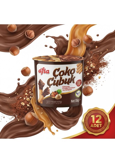 Afia Çoko Çubuk 12x55 Gr