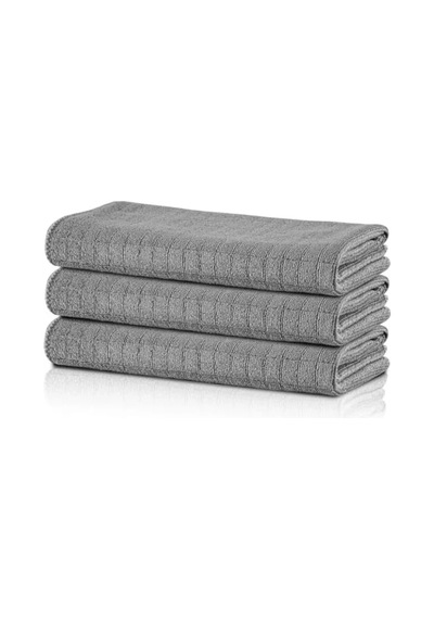 Mikrofiber Mutfak Temizlik Bezi - 3 Adet Set Açık Bej