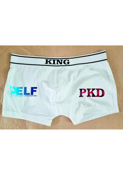 Kişiye Özel İsimli Boxer Resimdeki Renk
